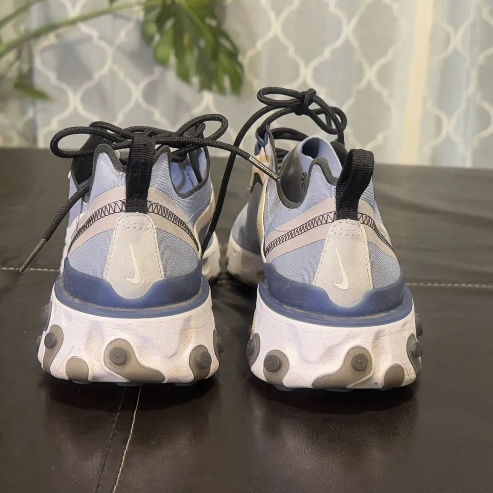 Size 8.5- Nike React Element 55 Indigo Fog